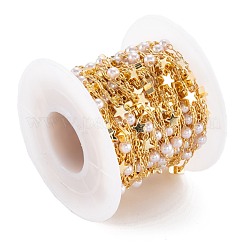 Chaînes de perles en laiton manuels&nbsp;CHC-M021-09LG