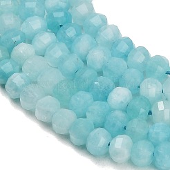 Natürliche weiße Jade perlen Stränge&nbsp;GG-CBA9106-03B