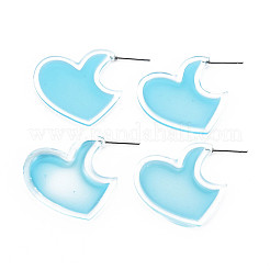 Aretes de corazon para niña mujer&nbsp;KY-Q058-079