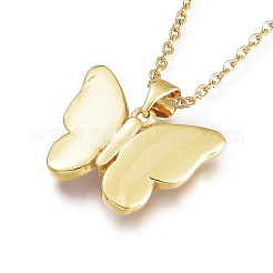 Colliers avec pendentif en laiton&nbsp;NJEW-L146-32