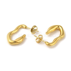 Boucles d'oreilles créoles en acier inoxydable 304 pour femmes&nbsp;EJEW-B054-20G