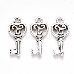 Pendente in lega stile tibetano&nbsp;X-TIBEP-S319-076AS-RS