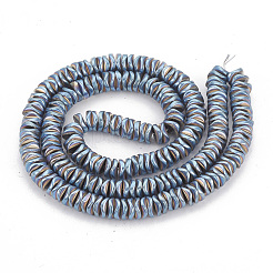 Electroplate non magnetici ematite sintetico fili di perline&nbsp;G-N0322-01A