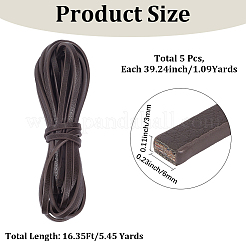 5 cordon en cuir PU microfibre&nbsp;WL-CL0001-13A-02