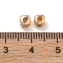 Perles en laiton et zircon cubique shegrace&nbsp;XGRQ4H341-682G-A