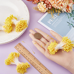 Gips künstliche Blume Herzkern&nbsp;DIY-WH0430-163A