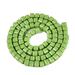 Fili di perline di vetro di stili misti&nbsp;GLAA-R041-4x4mm-M01