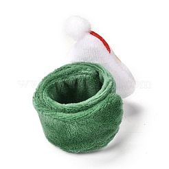 Braccialetti di schiaffo di natale&nbsp;BJEW-B012-07