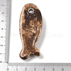 Porcelaine main gros pendentifs&nbsp;PORC-Z003-01B