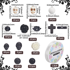 DIY-Sets zum Basteln von Stretch-Armbändern mit Gothic-Motiv&nbsp;DIY-SC0030-42