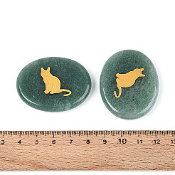 Natürlichen grünen Aventurin Cabochons&nbsp;G-T143-28G