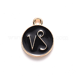Emaille Anhänger Legierung&nbsp;ENAM-S124-01B-08E