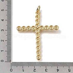 Pendentifs en laiton zircon cubique transparent&nbsp;CU-CBA9883-05I-G