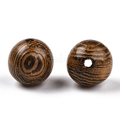 Natürliche wenge holzperlen&nbsp;WOOD-S659-17-LF