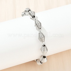 Bracelets à chaîne en acier inoxydable 304 pour femmes et hommes&nbsp;BJEW-Z143-27P