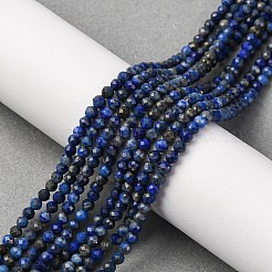 Natürlicher Lapislazuli Perlenstränge&nbsp;G-RM241221-B19