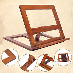 Schreibtisch-Buchständer aus Holz&nbsp;AJEW-WH0410-66