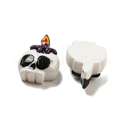 Cabochons décodés en résine sur le thème d'Halloween&nbsp;RESI-C050-01G