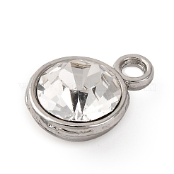 Legierung rhinestone-anhänger&nbsp;PALLOY-R162-15P-02