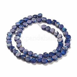 Fili di perle di diaspro imperiale sintetico&nbsp;G-K336-03C