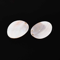 Natürlichen Süßwasser-Shell-große Anhänger&nbsp;SHEL-T020-60