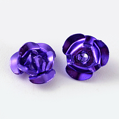 Fleur rose en aluminium&nbsp;AF8mm00MY-LF