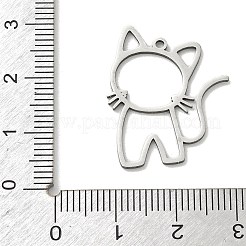 Pendenti cavi in acciaio inox 201&nbsp;STAS-B136-05A-P