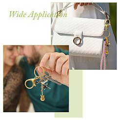 12 porte-clés en alliage 3 styles&nbsp;KEYC-FH00061