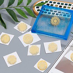 9 cabochon in acciaio al carbonio a 9 stili&nbsp;DIY-OC0008-53