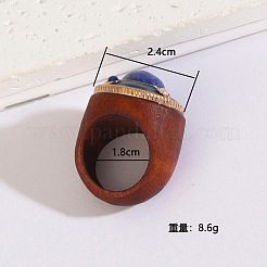 Anelli rotondi piatti in legno&nbsp;FS-WG75D49-04
