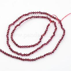 Granato naturale perline fili&nbsp;G-K127-01F-2mm