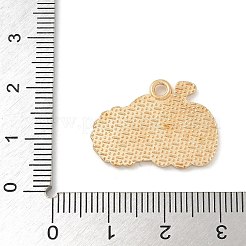 Pendentifs en alliage pour le jour de Thanksgiving&nbsp;LS-ENAM-R007-01G-05