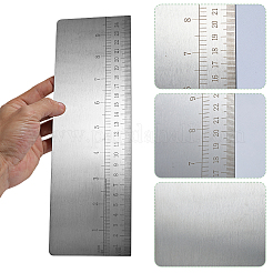 Rechteckiger Sahneschaber aus Edelstahl&nbsp;TOOL-WH0165-72A