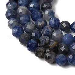 Chapelets de perles en sodalite naturelle&nbsp;G-L653-B02-3mm-03