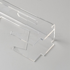 3-stöckige transparente Acryl-Gamecontroller-Ständerhalter&nbsp;ODIS-WH0025-180