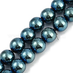 Fili di perline di ematite magnetica sintetica elettrolitica&nbsp;G-G174-L01