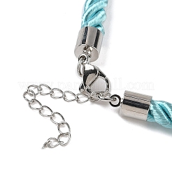 Fabrication de colliers en cordon torsadé en nylon de 5 mm&nbsp;FIND-G096-01P-09