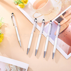 5 stylo à bille en plastique&nbsp;AJEW-BT0001-14C