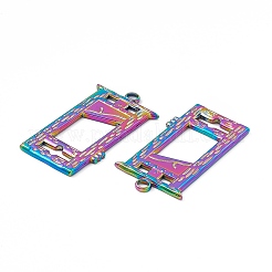 Pendentifs en acier inoxydable 304 avec placage ionique (IP)&nbsp;STAS-B031-10R