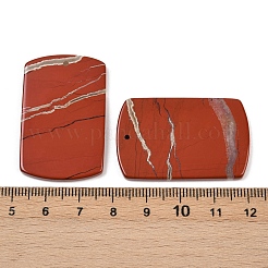Natürliche rote Jaspis Anhänger&nbsp;G-K354-14G