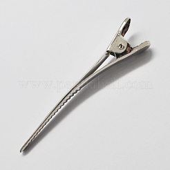 Accessori di clip alligatore per capelli di ferro&nbsp;X-IFIN-S287-6cm