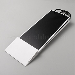 Weingeschenk-Tragetaschen aus Papier mit sichtbarem PVC-Fenster&nbsp;AJEW-WH0166-53