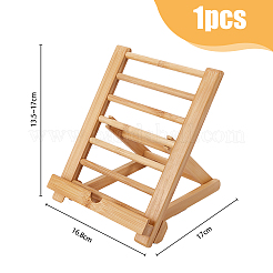 Support de téléphone portable en bois&nbsp;AJEW-WH0258-642