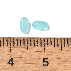 Natürliche weiße jadegefärbte Cabochons&nbsp;G-F772-01A-04