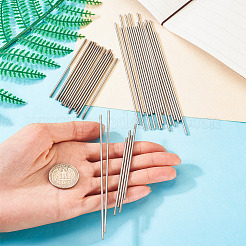 50 stücke 2 arten 201 edelstahl kugelschreiber verdrängen pin&nbsp;FIND-BT0001-35