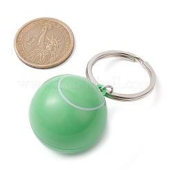 Porte-clés pendentifs à thème ballon de sport en plastique abs&nbsp;KEYC-JKC00659