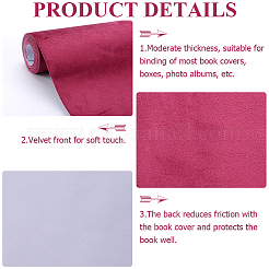 Copertine per libri in velluto da 2 m&nbsp;DIY-WH0491-88A-03