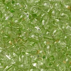 Perles rondes en verre de couleurs transparentes&nbsp;SEED-F006-05A-01