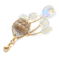 Décorations pendantes en verre&nbsp;HJEW-JM01579-02