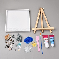 Kit de fabrication de plateau mosaïque à faire soi-même&nbsp;WD-CBA592A-02